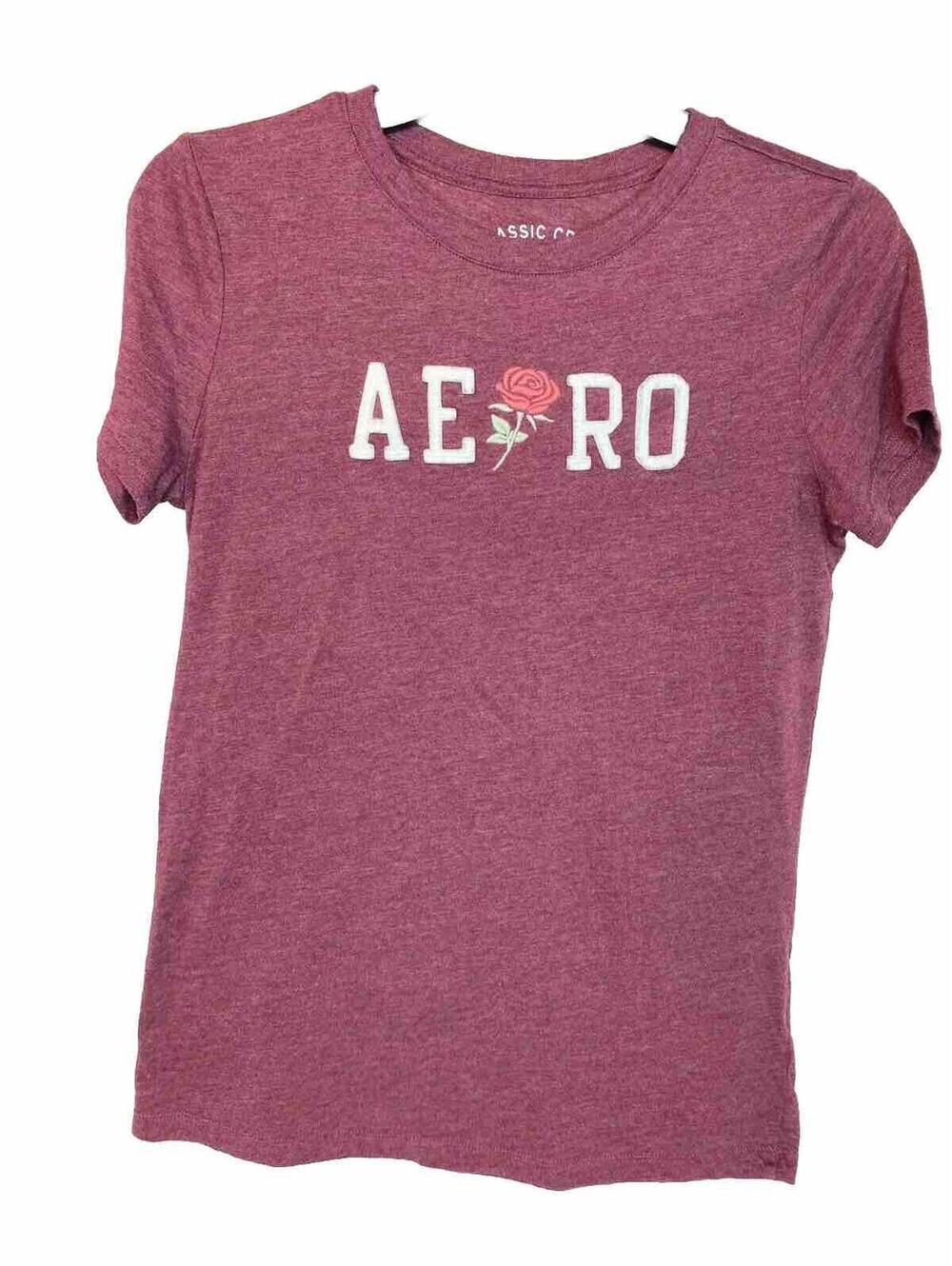 Aeropostale Shirts Lot Girls Medium Outdoors Casual Lightweight Classic Teens